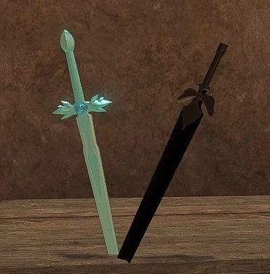 Night Sky Sword And Blue Rose Sword At Blade Sorcery Nexus Mods And Community - roblox sword beat saber mod