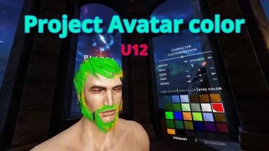 Project Avatar colors