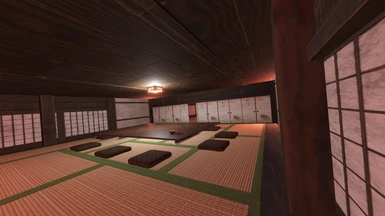 Japanese-style room. Non-combat area.