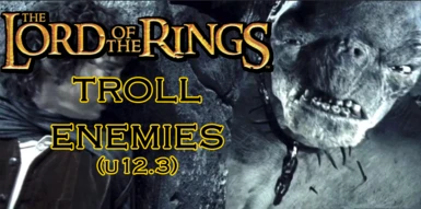 Lord Of The Rings Troll Enemies (U12.3)