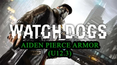 Watchdogs Aiden Pierce Armor (U12.3)