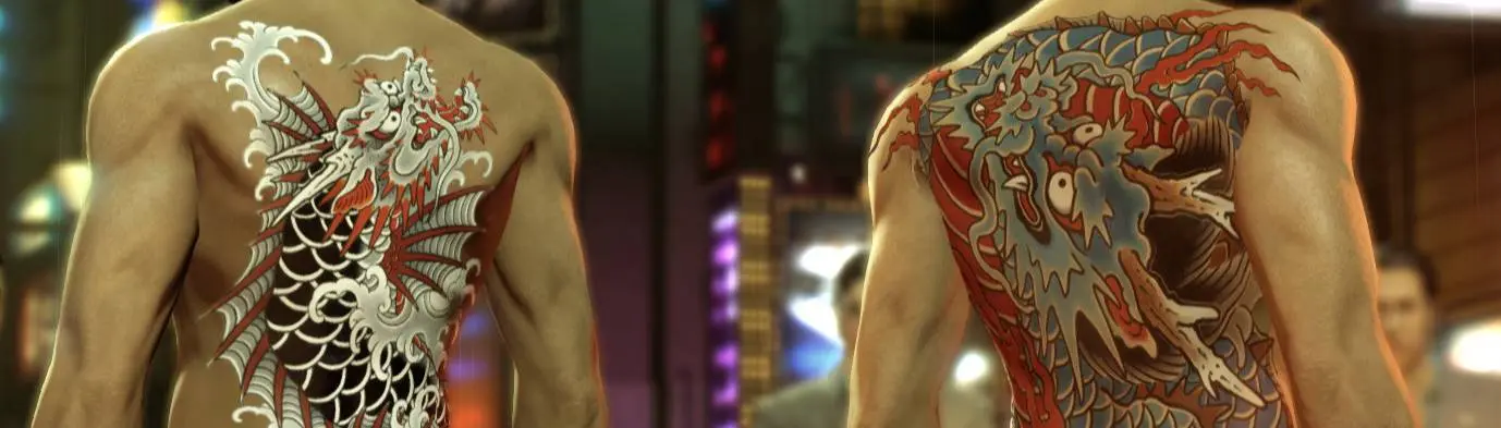 Kiryu's tattoo yakuza (0-6) : r/yakuzagames