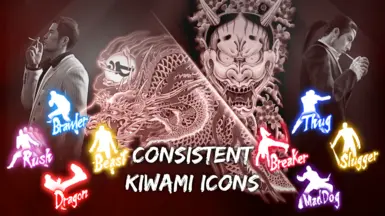 Consistent Kiwami Icons