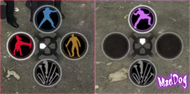 Wheel Icon HUD (Majima)