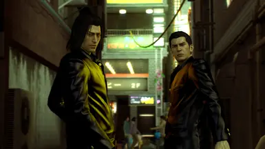 Flashback Kiryu and Nishikiyama