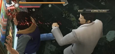 kiryu about to knee strike the poor guy((9(
