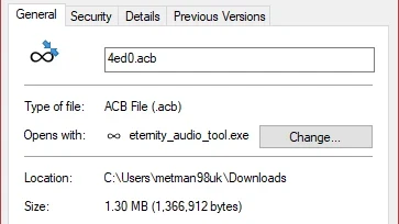 OE ACB file size uncap (big fat sounds)