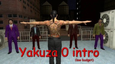 Low budget opening - Yakuza 0