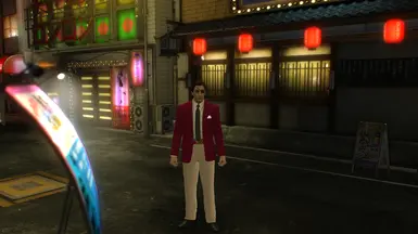 Gameplay Majima (before the pants update)