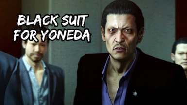 Black Suit For Yoneda