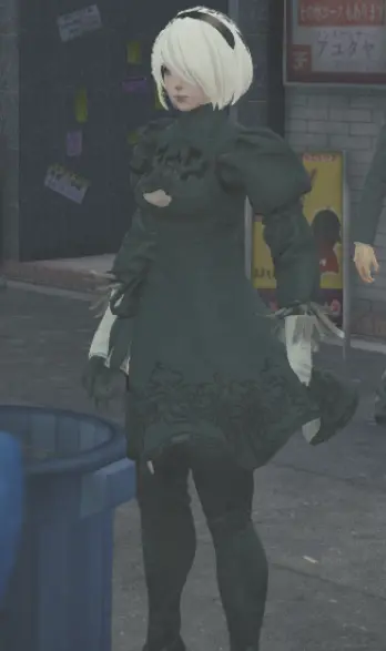 2B mod (beta) at Yakuza 0 Nexus - Mods and community