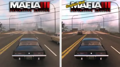 PC Graphics Comparison - Mafia 3 - No Blur Mod vs Original 