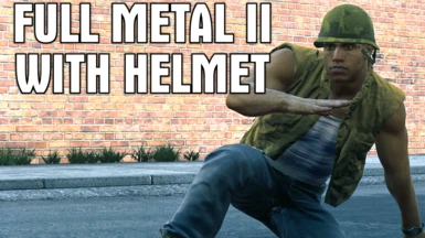 Full Metal II With Helmet