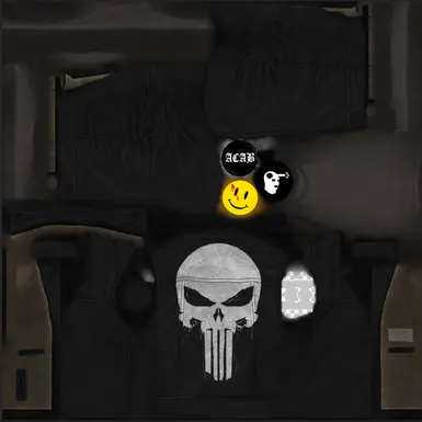 Leather Punisher Jacket Rework