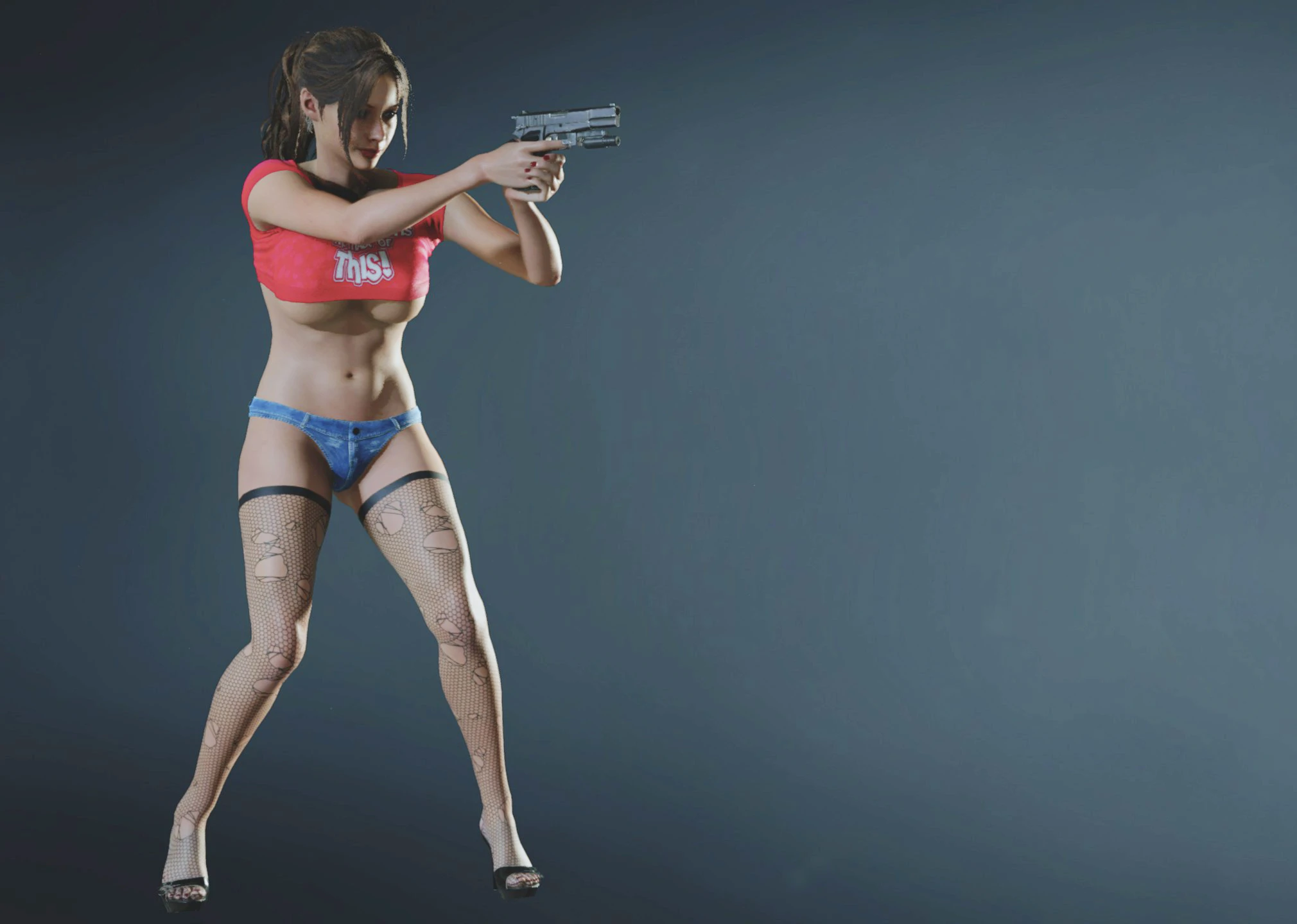 Resident Evil 2 Remake Nude Claire (Request) [2] RELOADED 