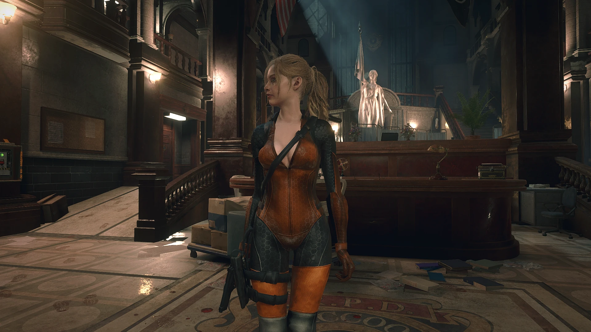 Claire Redfield Battlesuit Costume At Resident Evil 2 2019 Nexus 8338