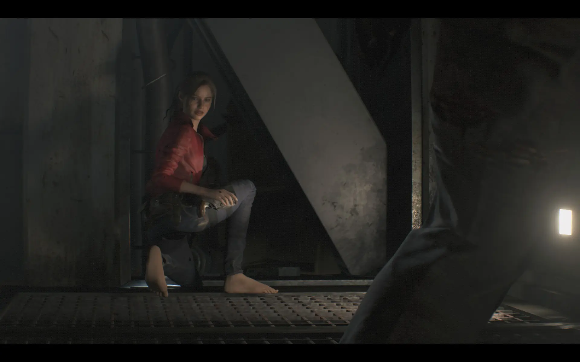 Barefoot Claire Jacket At Resident Evil 2 2019 Nexus Mods And 