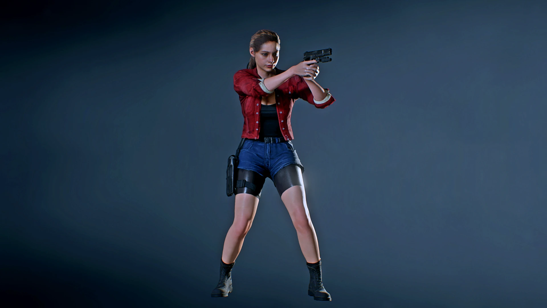 Claire Redfield in Sonya Blade's Outfit (Recolour Included) at Residen...
