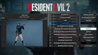 Jill Valentine Player Add On Packs addon - ModDB