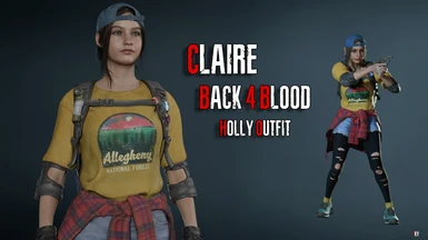 Claire Back 4 Blood Holly