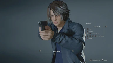 Squall Hair as leon (Non-RT) and (RT)
