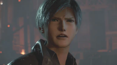 Seifer Almasy(FF8) Face And Leon hair for Leon RE2(Non RT)