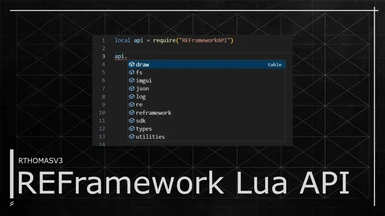 REFramework Lua API