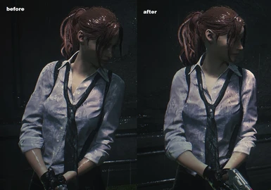 Claire Noir without Hat and visible Bra (DX11)