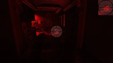 v1.0 Crosshairs show objects clearer, especially in the dark