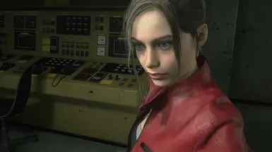 Claire Redfield with og face at Resident Evil 2 (2019) Nexus