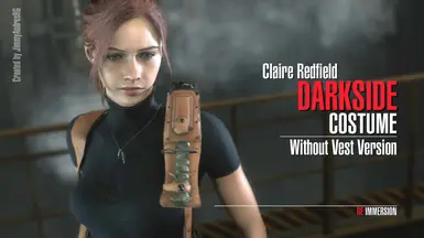 Claire Redfield Darkside Costume - Without Vest