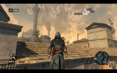 Ezio No Chest and Shoulder Armor