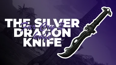 Purple & Silver Dragon Blade