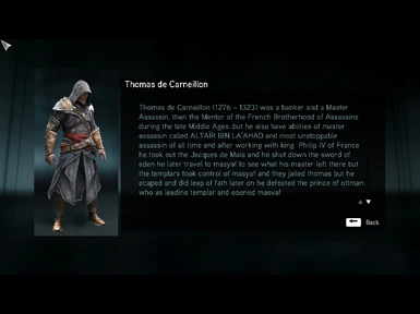 Assassin's Creed Unity Thomas De Carneillon Outfit 