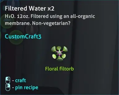 Recipes added by this mod 1