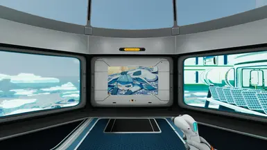 glaceon in a observation room