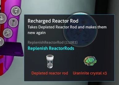 Replenish ReactorRods