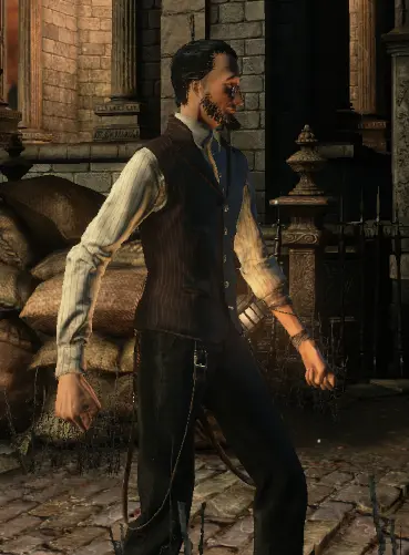 Foreign Garb Without Cape