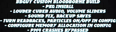 BB Guy Bloodborne shadPS4 Build