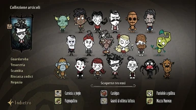 Don't Starve Together Patch ITA Local E Server