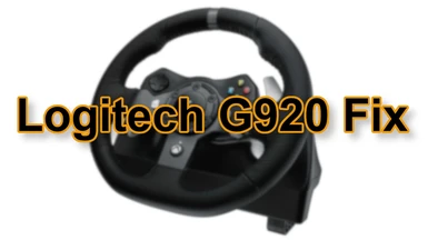 Logitech G920 Fix