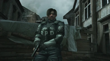 RE4 Head + RPD Outfit Combo