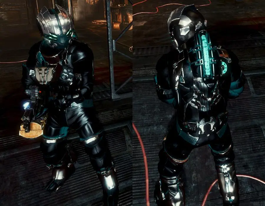 All Suits Deep Aqua and Black - StinVec Re-textures at Dead Space 3 ...