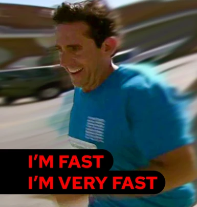 I'm fast