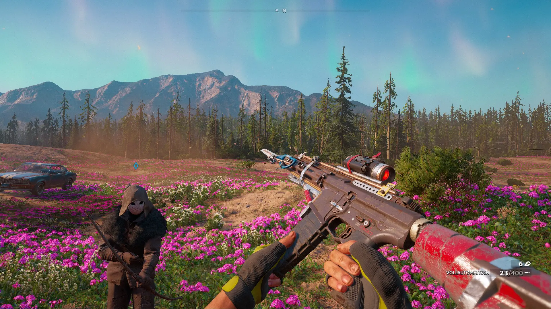 Weapon fov. Far Cry New Dawn. Фар край Нью даун оружие. Far Cry 5 New Dawn оружие. Фар край 5 FOV.