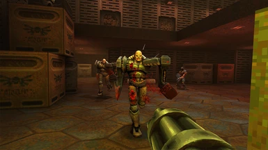 Quake 2 remastere Disable the berserker jump and restore railgun damage.