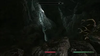 You can enjoy the water fall from far away either I guess. :P