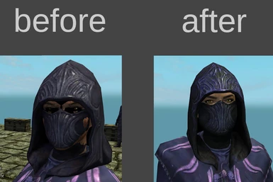 Fixed Rhalata Masks and Hoods