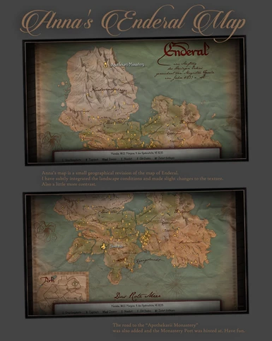 Anna´s Enderal Map