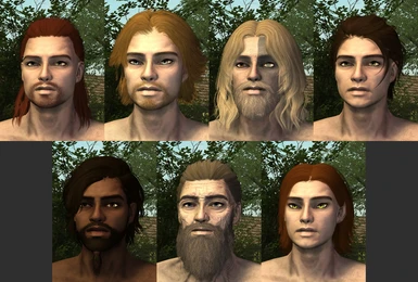 Modded races (Endralean, Aeterna, Arazealean, Kilénian, Qyranian, Elder, Starling)